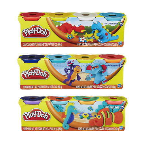 Play-Doh Classic 4-Pack Wave 5 Set